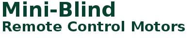 mini blind motors, removing mini-blind from window